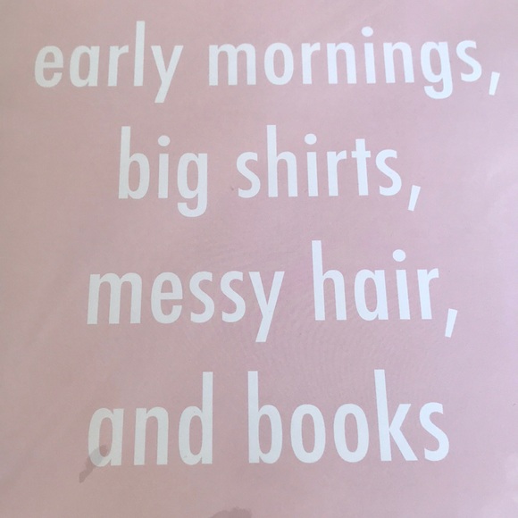 Pink print with saying - Picture 2 of 3